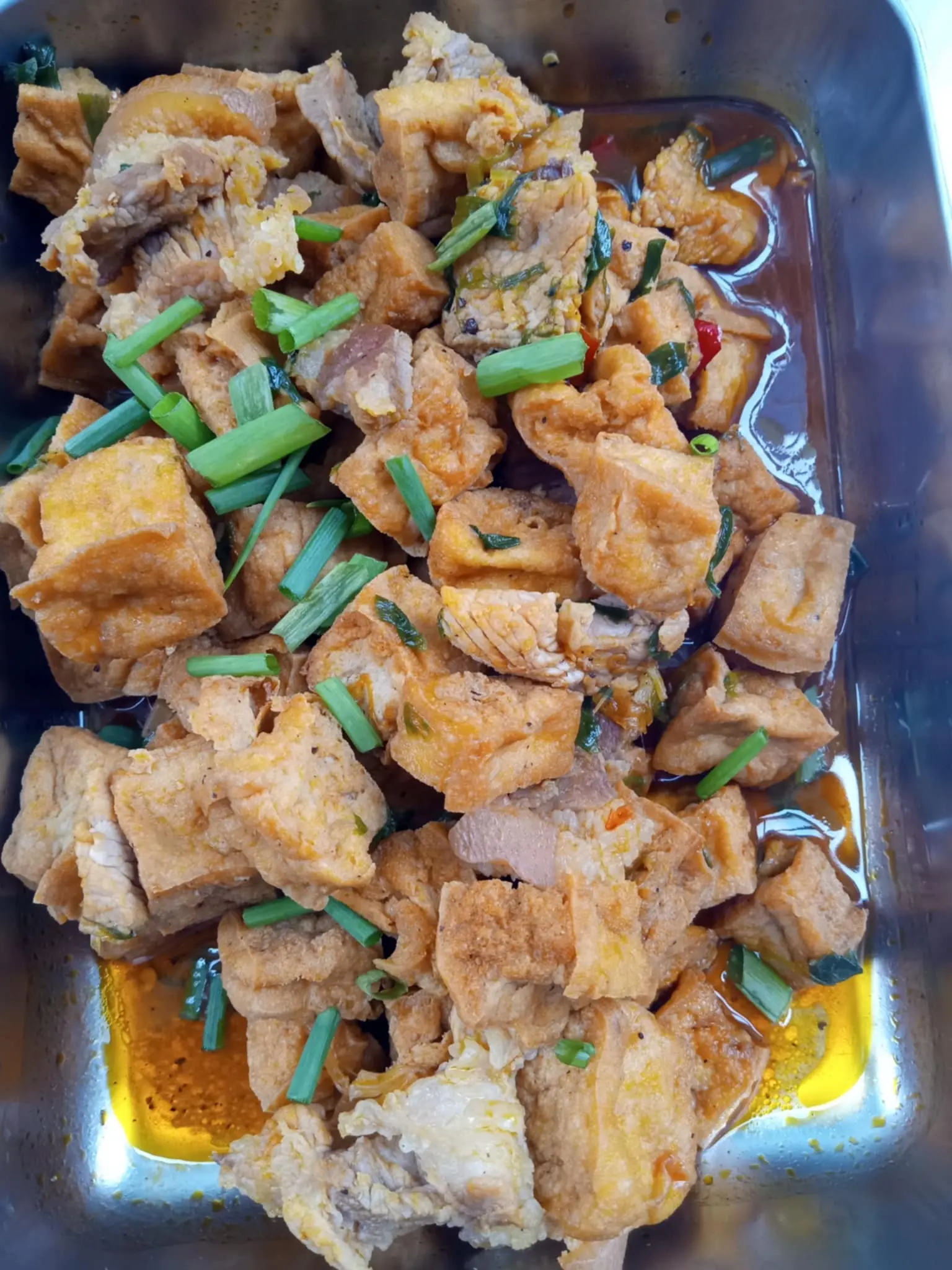 Hình ảnh đậu hủ kho thit