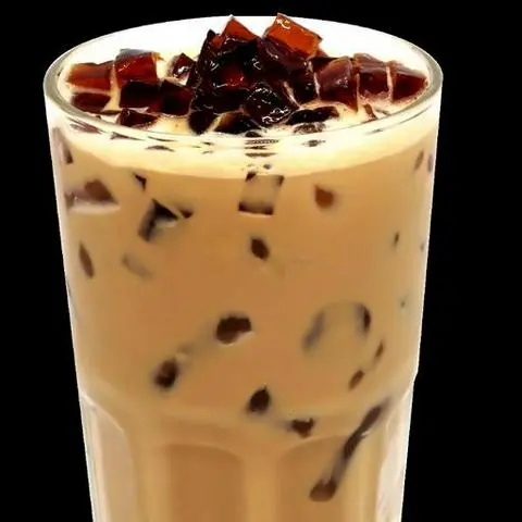 Hình ảnh Trà sữa kim cương đen