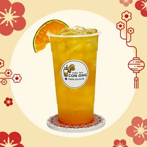 Hình ảnh Trà Cam Tươi Mật Ong