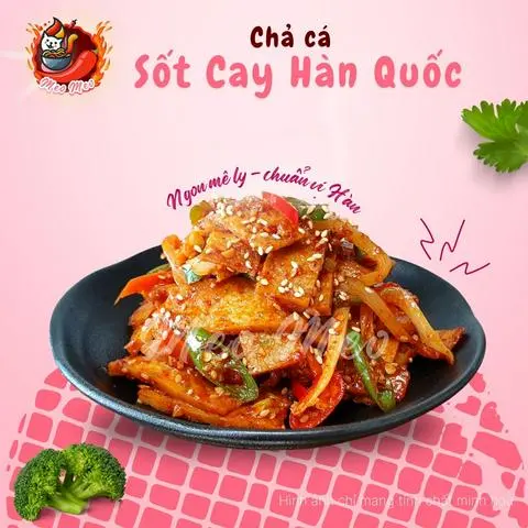 Hình ảnh Chả cá Hàn Quốc sốt cay