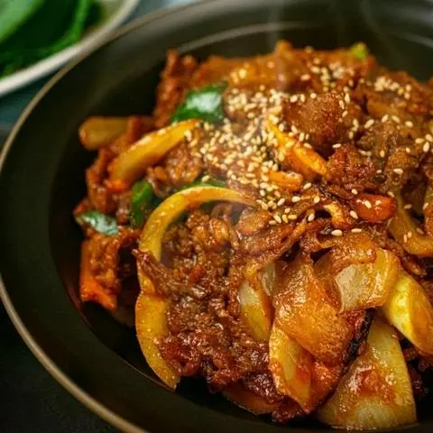 Hình ảnh Thịt heo xào
