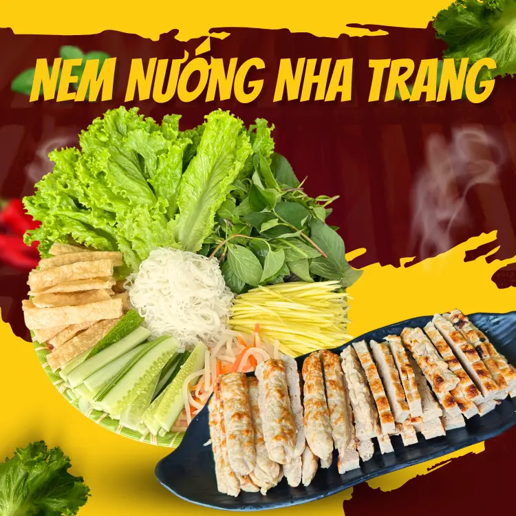 Hình ảnh Set nem nướng 3 người ăn