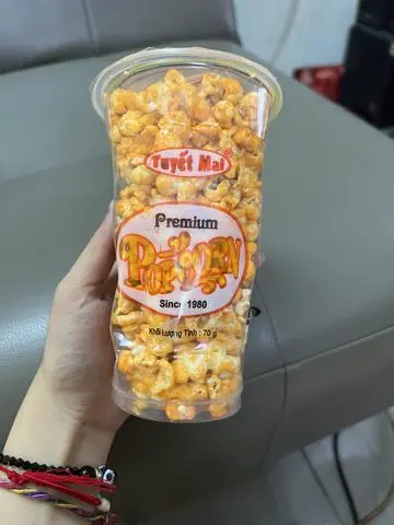 Hình ảnh bắp rang bơ phô mai
