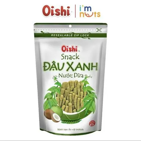 Hình ảnh Snack Đậu Xanh Sữa Dừa