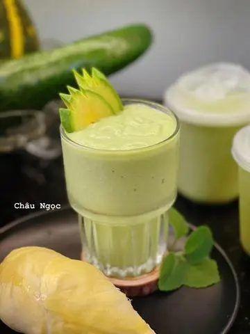 Hình ảnh Sinh tố sầu riêng siêu ngon