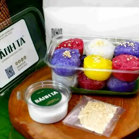 Hình ảnh Bánh bò mini đa sắc (size M)
