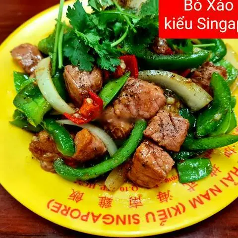 Hình ảnh Bò xào ớt Singapore