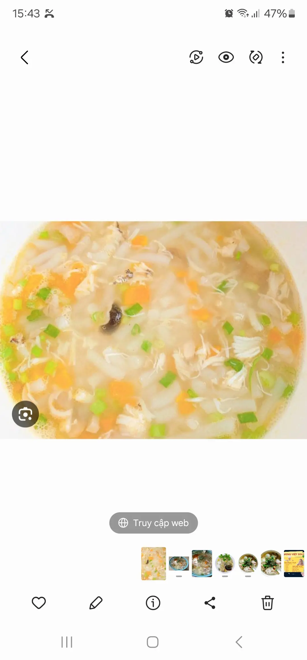 Hình ảnh Bánh canh thịt heo