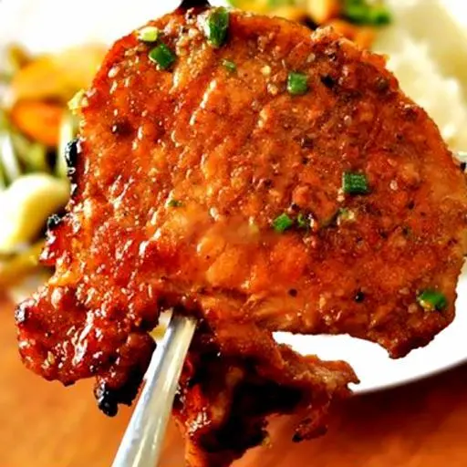 Hình ảnh Sườn cốt lết  sốt bbq