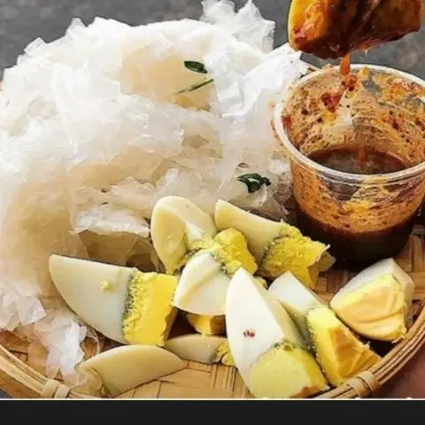 Hình ảnh Bánh tráng chấm muối tắc, đặc biệt 
