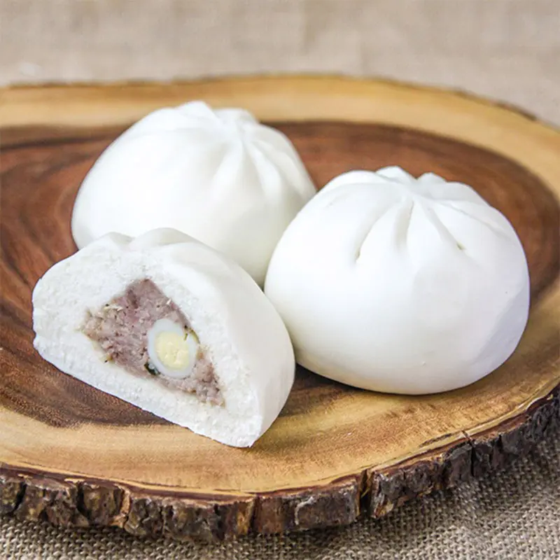 Hình ảnh bánh bao trứng cút