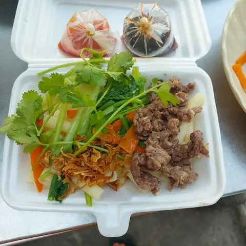 Hình ảnh Mì gói xào bò
