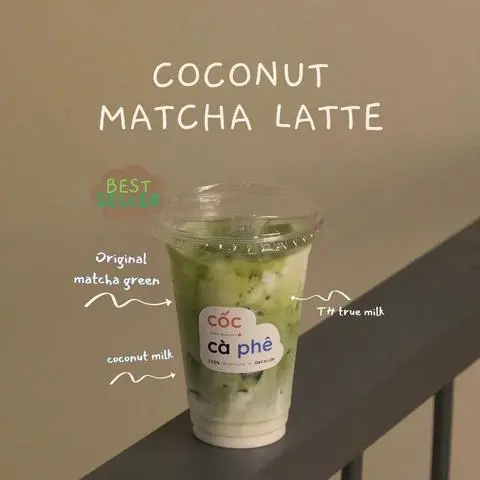 Hình ảnh Matcha sữa dừa