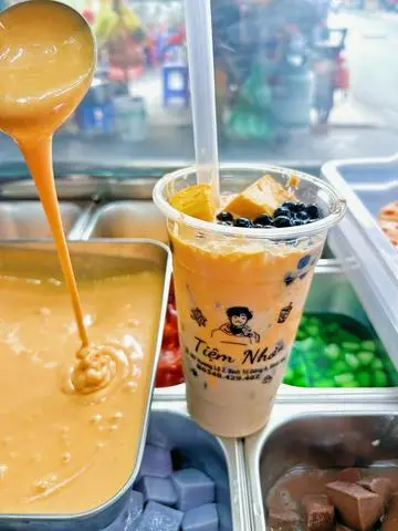 Hình ảnh Trà Sữa Sốt Phô Mai