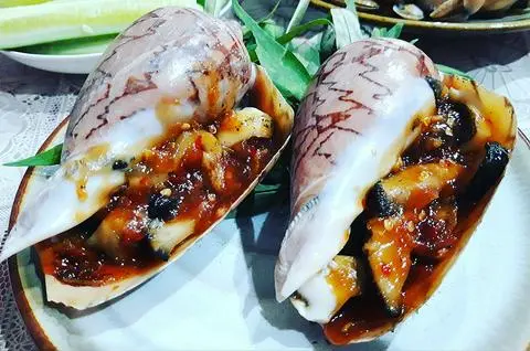 Hình ảnh Ốc Giác Nướng Muối Ớt 