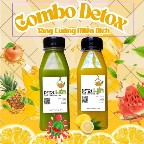 Hình ảnh Combo Detox Tăng Cường Miễn Dịch: Năng Lượng - Rạng Ngời