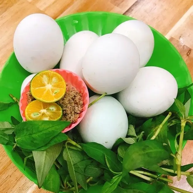 Hình ảnh vịt lộn