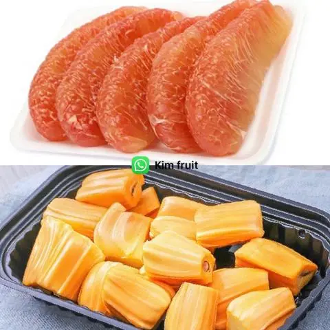Hình ảnh Bưởi da xanh - mít - kèm muối tôm