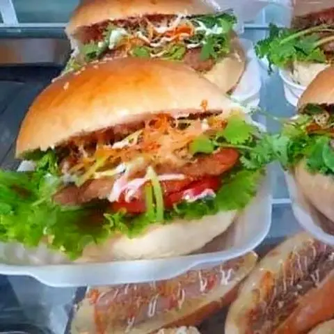 Hình ảnh Humbeger bò miếng