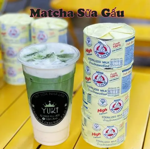 Hình ảnh Matcha Sữa Gấu
