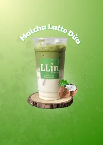 Hình ảnh Matcha Latte Dừa (Matcha Uji) 