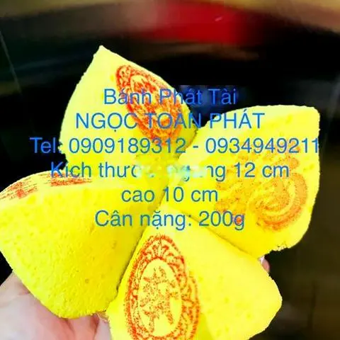 Hình ảnh Bánh Phát Tài Ngọc Toàn Phát 4 Cánh