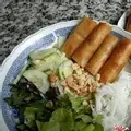 Hình ảnh Bún bì chay chả giò