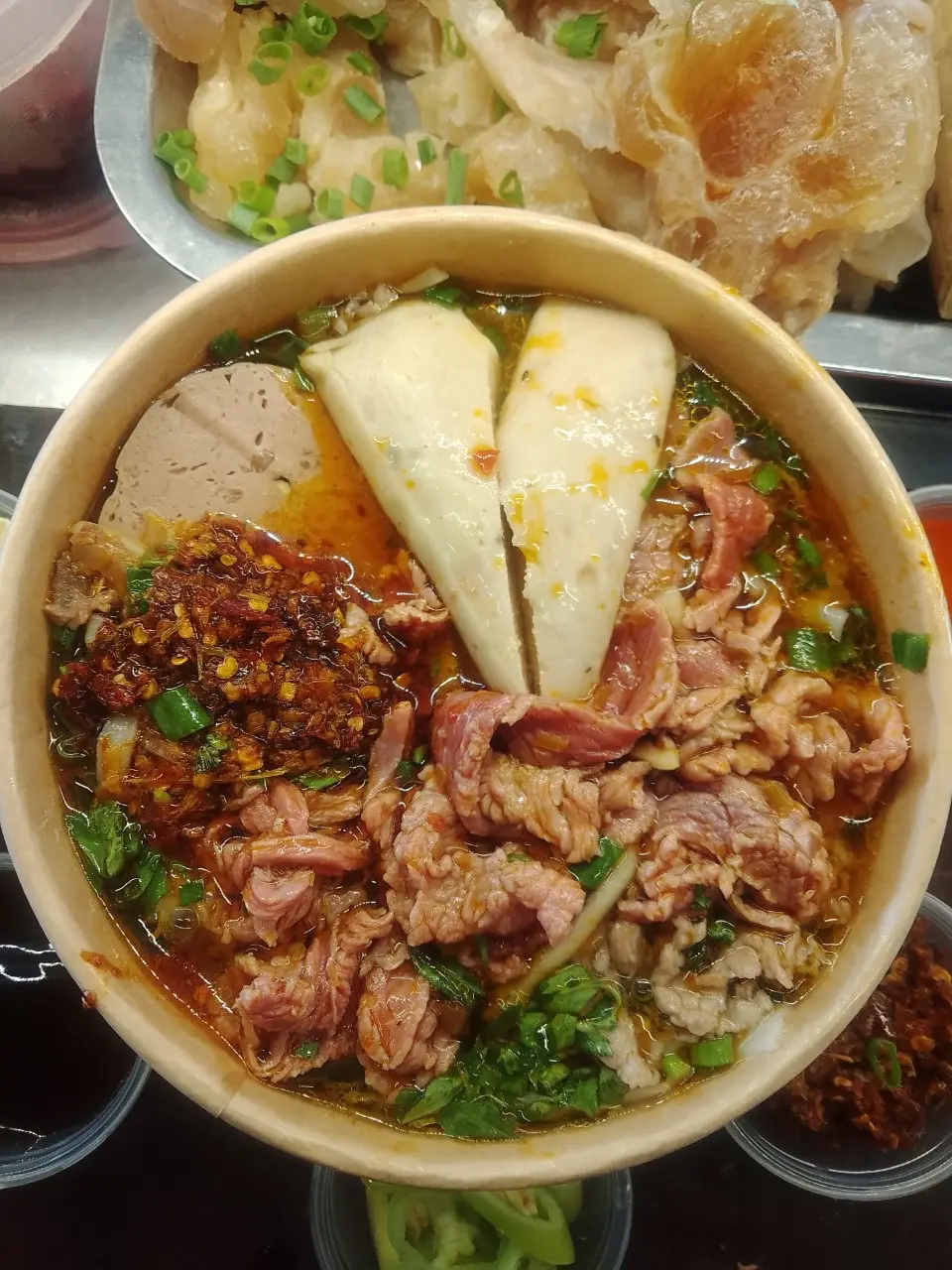 Hình ảnh Bùn Bò( tái chả. )