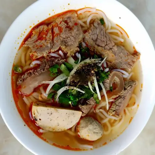 Hình ảnh Bún bò gân viên