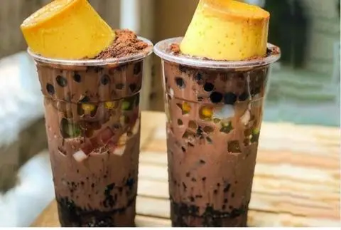 Hình ảnh Milo Dầm Bánh Flan