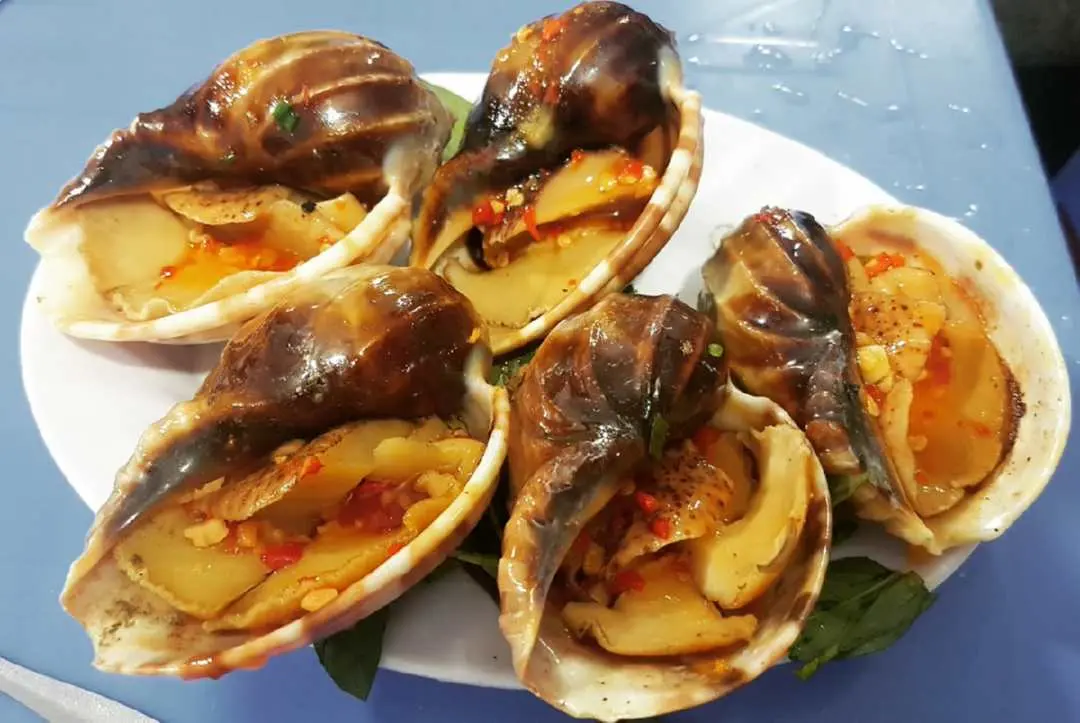Hình ảnh ốc khế nướng muối ớt