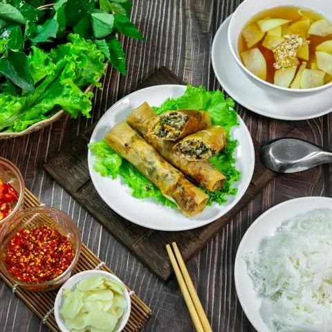Hình ảnh Bún chả giò
