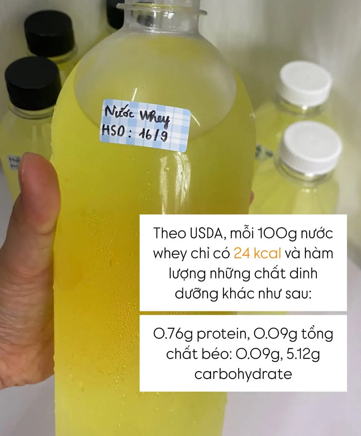 Hình ảnh Nước whey từ sữa chua Hy Lạp