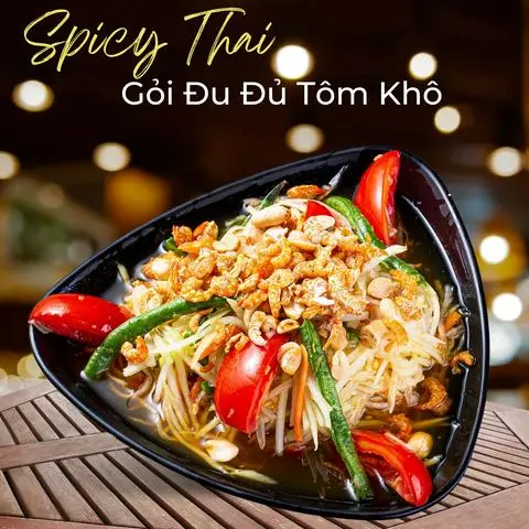 Hình ảnh Gỏi Đu Đủ Tôm Khô - Somtum with Dried Shrimp