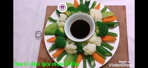 Hình ảnh rau luộc