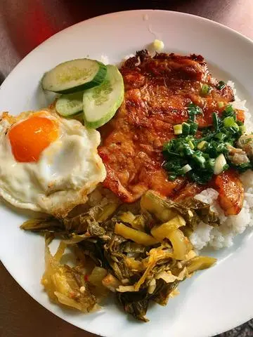 Hình ảnh Cơm tấm sườn ốp la - 1 phần