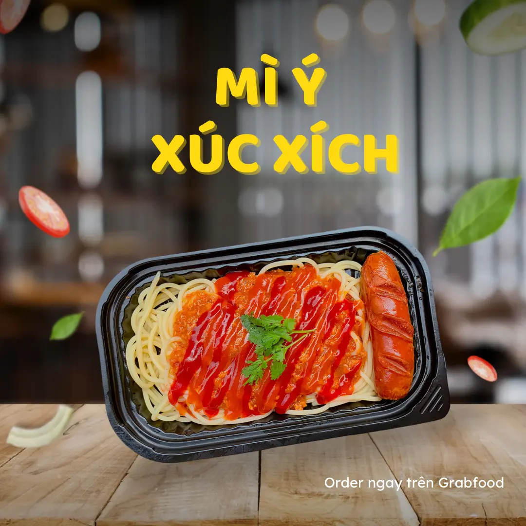 Hình ảnh Mì Ý Xúc Xích