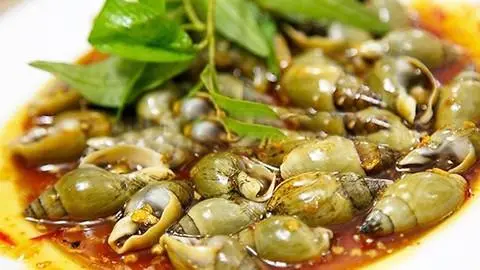 Hình ảnh Ốc cà na rang muối