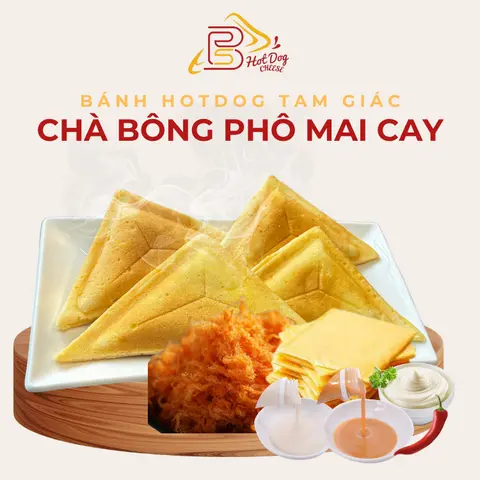 Hình ảnh Chà Bông Phô Mai Cay