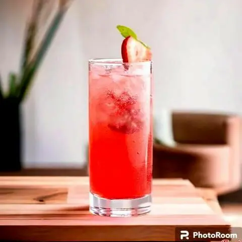 Hình ảnh Soda dâu size 700ml