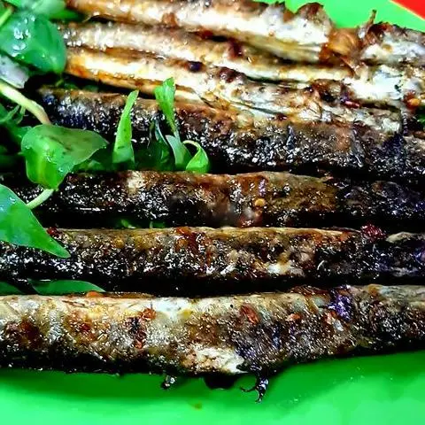 Hình ảnh Cá kèo nướng mọi