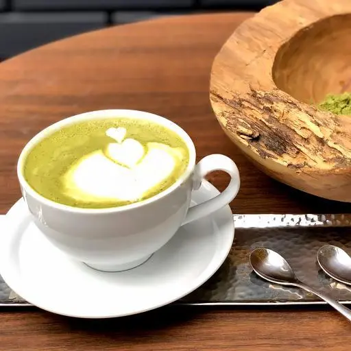 Hình ảnh Matcha latte nóng - S