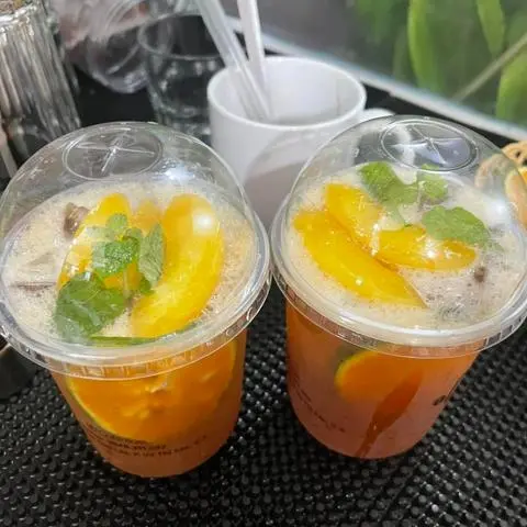 Hình ảnh Trà Đào Cam Sả