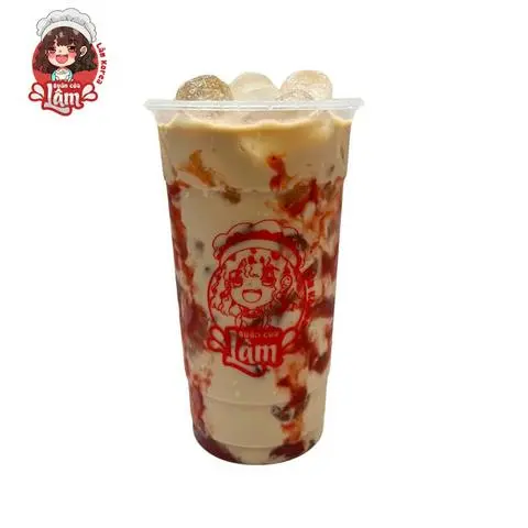 Hình ảnh Trà sữa ổi hồng