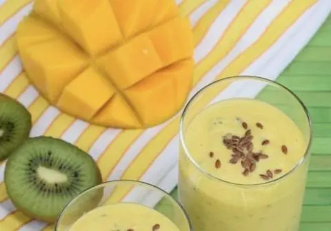 Hình ảnh Sinh Tố Kiwi + Xoài