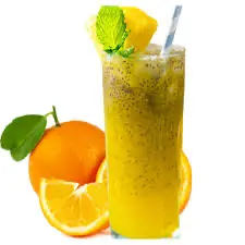 Hình ảnh Nước cam vắt hạt chia