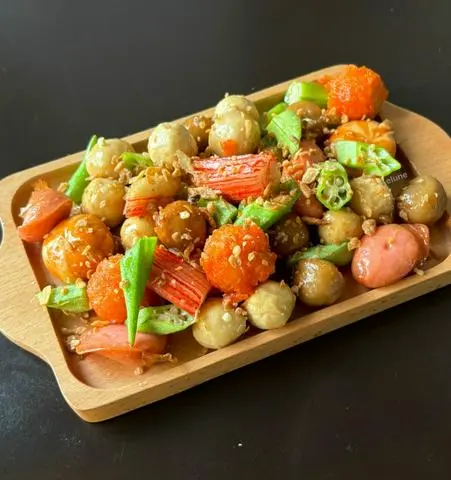 Hình ảnh Cá viên mắm tỏi