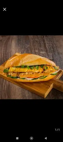 Hình ảnh BÁNH MÌ TRỨNG CHẢ