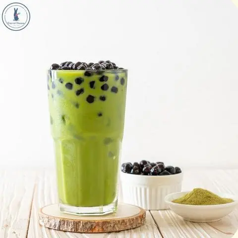 Hình ảnh trà sữa thái xanh size M