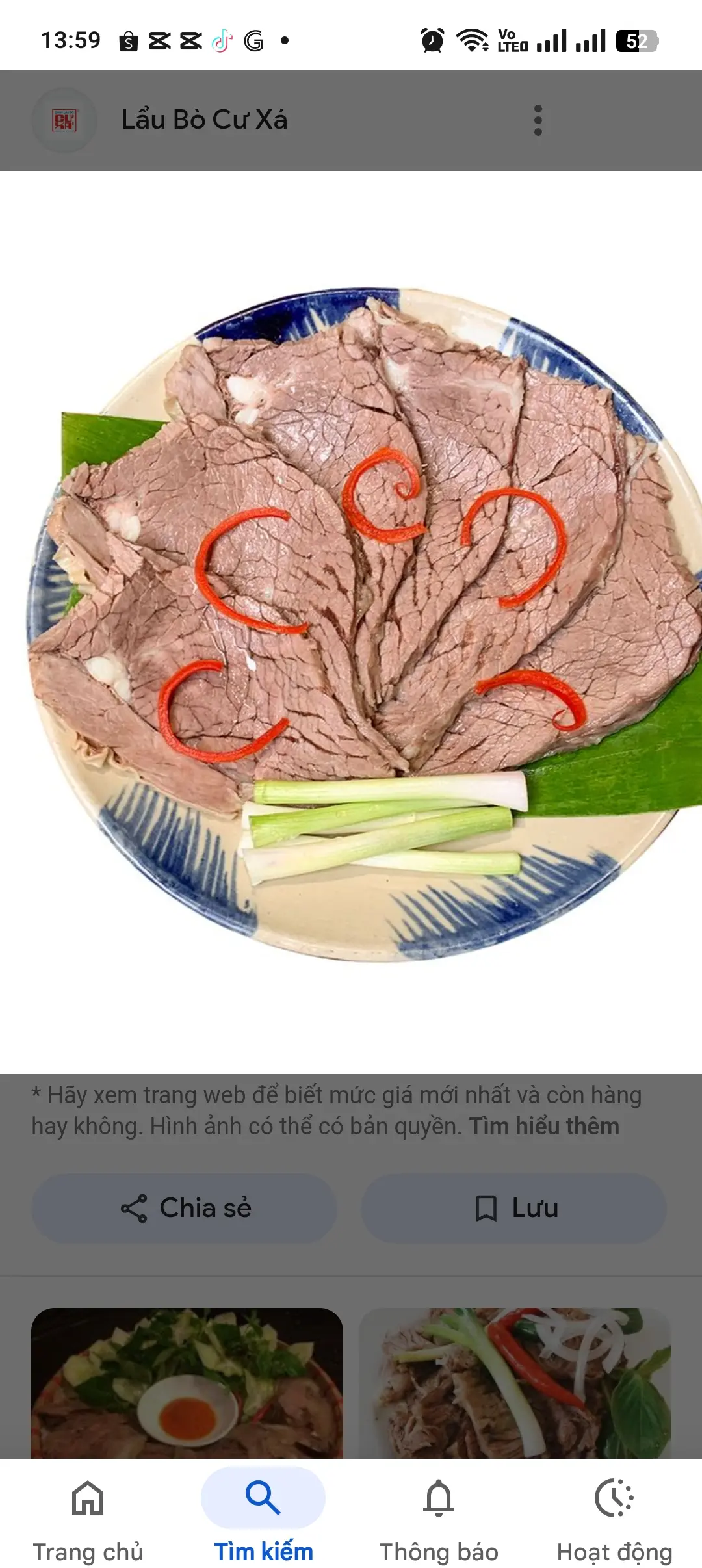 Hình ảnh Bò nạm